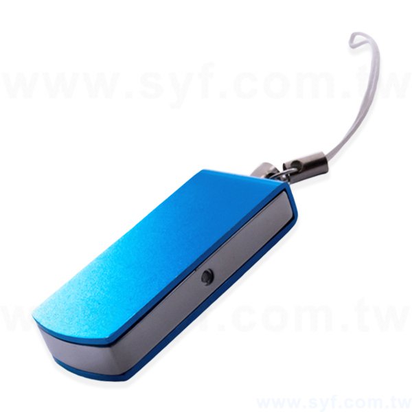 隨身碟-商務禮贈品-藍色交叉旋轉金屬USB隨身碟-客製隨身碟容量-採購推薦股東會贈品_0